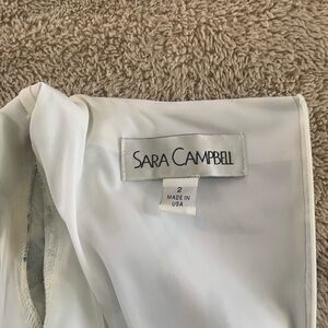 Floral dress by Sarah Campbell beautiful cut perfect for the office